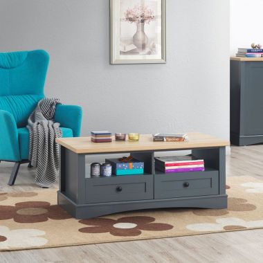 Carden Coffee Table with 2 Drawers